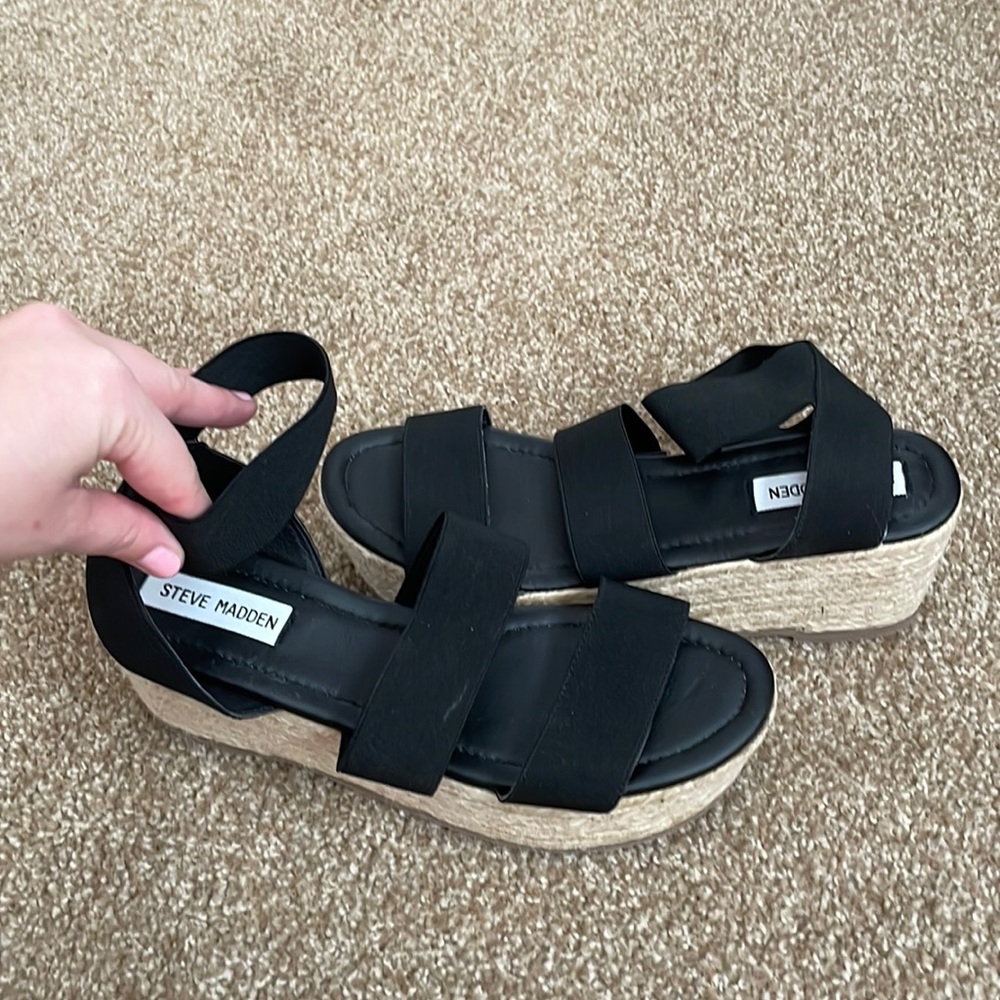 Steve madden wedge sandals